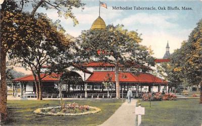 Methodist Tabernacle Oak Bluffs, Massachusetts Postcard
