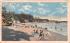 South Boulevard Beach Onset, Massachusetts Postcard