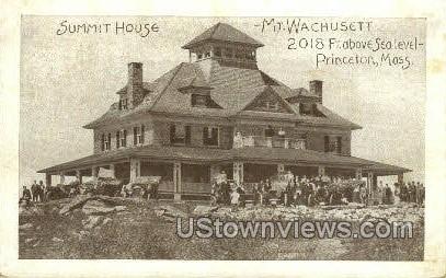 Wachusett Mountain - Princeton, Massachusetts MA Postcard