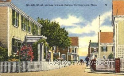Gosnold St. - Provincetown, Massachusetts MA Postcard
