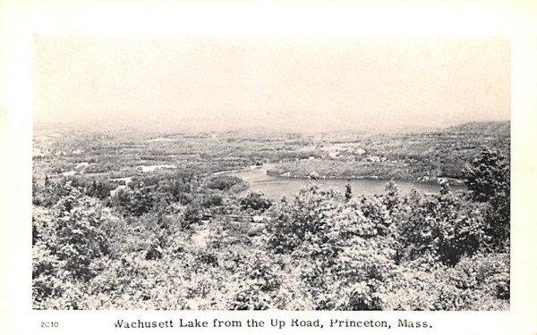 Wachusett Lake  Princeton, Massachusetts Postcard