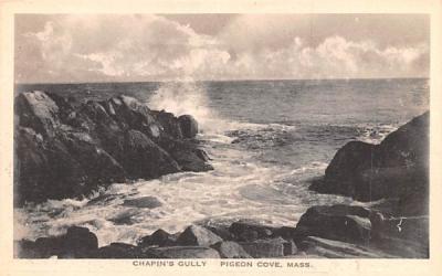 Chapin's Gully Pigeon Cove, Massachusetts Postcard