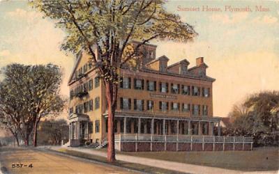 Samoset House Plymouth, Massachusetts Postcard