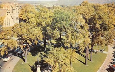 Park Square Pittsfield, Massachusetts Postcard