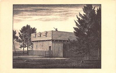 First Fort Plymouth, Massachusetts Postcard