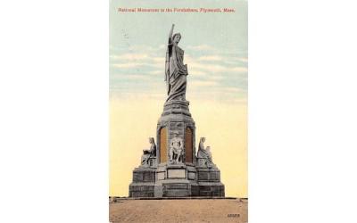 National Monument to the Forefathers Plymouth, Massachusetts Postcard