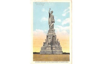 National Monument to the Forefathers Plymouth, Massachusetts Postcard