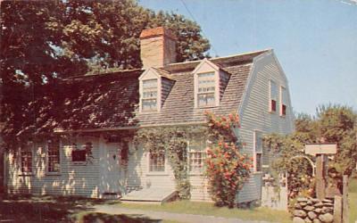 The Kendall Holmes House Plymouth, Massachusetts Postcard