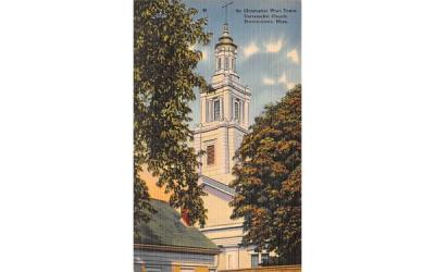 Sir Christopher Wren Tower Provincetown, Massachusetts Postcard