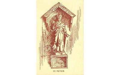 St. Peter Provincetown, Massachusetts Postcard
