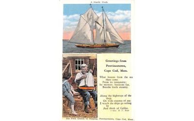 Greetings from Provincetown Massachusetts Postcard