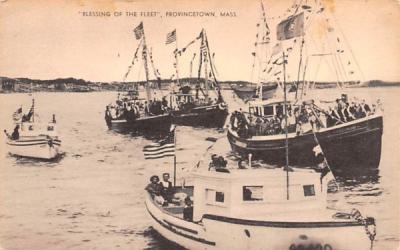 Blessing of the Fleet Provincetown, Massachusetts Postcard