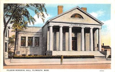Pilgrim Memorial Hall Plymouth, Massachusetts Postcard