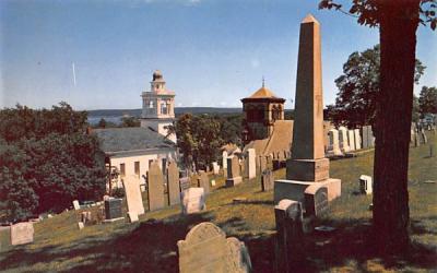 Burial Hill Plymouth, Massachusetts Postcard