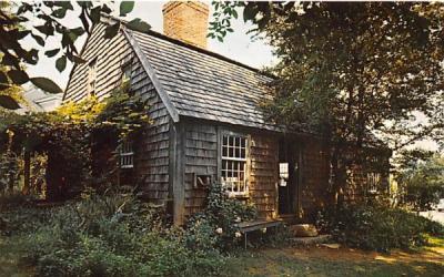 William Harlow House Plymouth, Massachusetts Postcard
