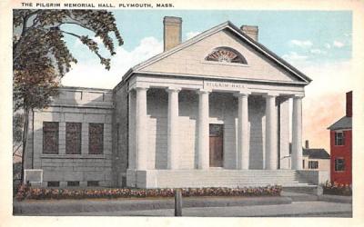 The Pilgrim Memorial Hall Plymouth, Massachusetts Postcard