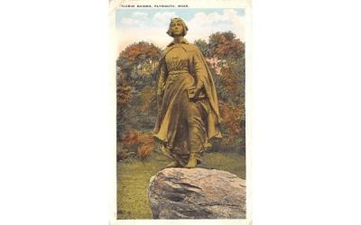 Pilgrim Maiden Plymouth, Massachusetts Postcard