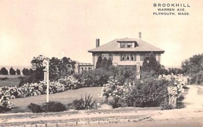 Brookhill Plymouth, Massachusetts Postcard