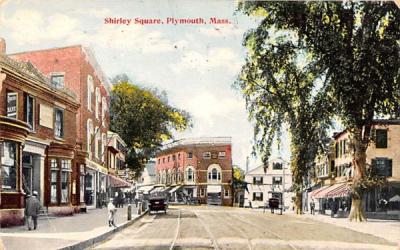 Shirley Square Plymouth, Massachusetts Postcard