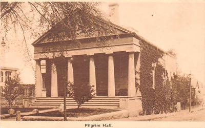 Pilgrim Hall Plymouth, Massachusetts Postcard