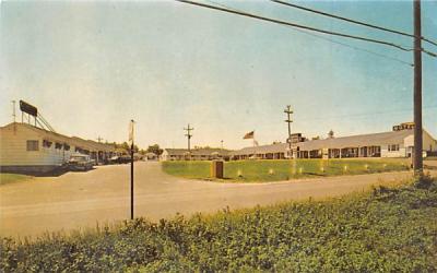 Cadillac Motel Plymouth, Massachusetts Postcard