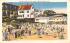 Artist Class on the Beach Provincetown, Massachusetts Postcard