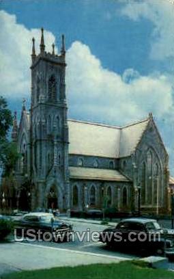 St Paul's Cathedral - Worcester, Massachusetts MA Postcard
