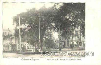 Cliftondale Square - Massachusetts MA Postcard