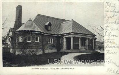 Richards Memorial Library - North Attleboro, Massachusetts MA Postcard