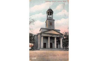 Unitarian Church Quincy, Massachusetts Postcard