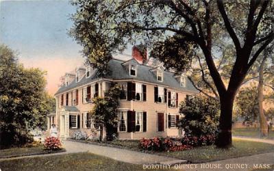 Dorothy Quincy House Massachusetts Postcard