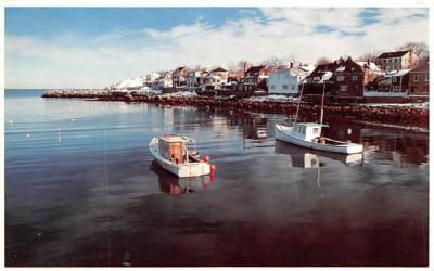 Winter Harbor  Rockport, Massachusetts Postcard