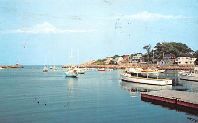 Harbor View  Rockport, Massachusetts Postcard