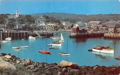 Cove at Rockport Massachusetts Postcard
