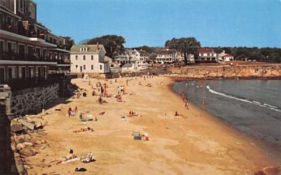 Rockport's front beach Massachusetts Postcard