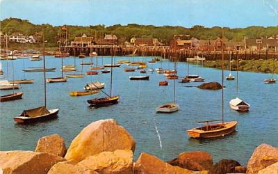 Inner Harbor  Rockport, Massachusetts Postcard