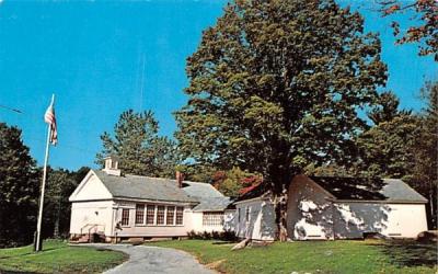 Rowe Historical Society Museum Massachusetts Postcard