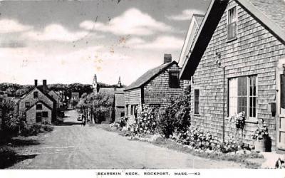 Bearskin Neck Rockport, Massachusetts Postcard