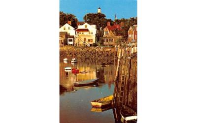 Morning at EBB Tide Rockport, Massachusetts Postcard