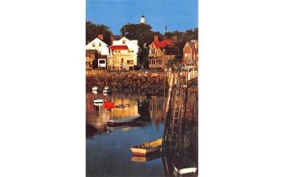 Morning at EBB Tide Rockport, Massachusetts Postcard