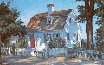 White House Rockport, Massachusetts Postcard
