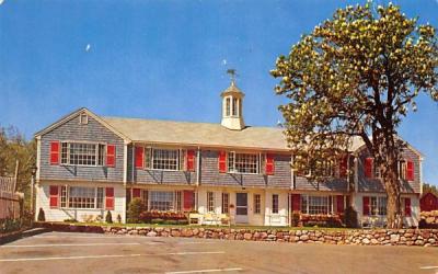 Motel Peg Leg Rockport, Massachusetts Postcard