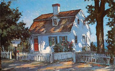 White House Rockport, Massachusetts Postcard