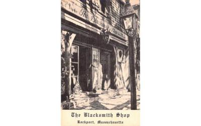 The Blacksmith Shop Rockport, Massachusetts Postcard