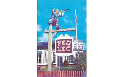 Peg Leg Inn & Restaurant Rockport, Massachusetts Postcard