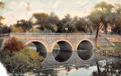 Paul Bridge Readville, Massachusetts Postcard