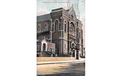 Mission Church Roxbury, Massachusetts Postcard
