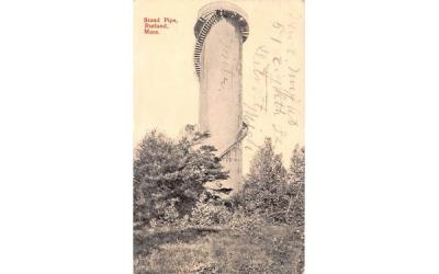 Stand Pipe Rutland, Massachusetts Postcard
