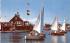 Sandy Bay Yacht Club Rockport, Massachusetts Postcard