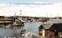 The Yacht Club & Harbor Rockport, Massachusetts Postcard